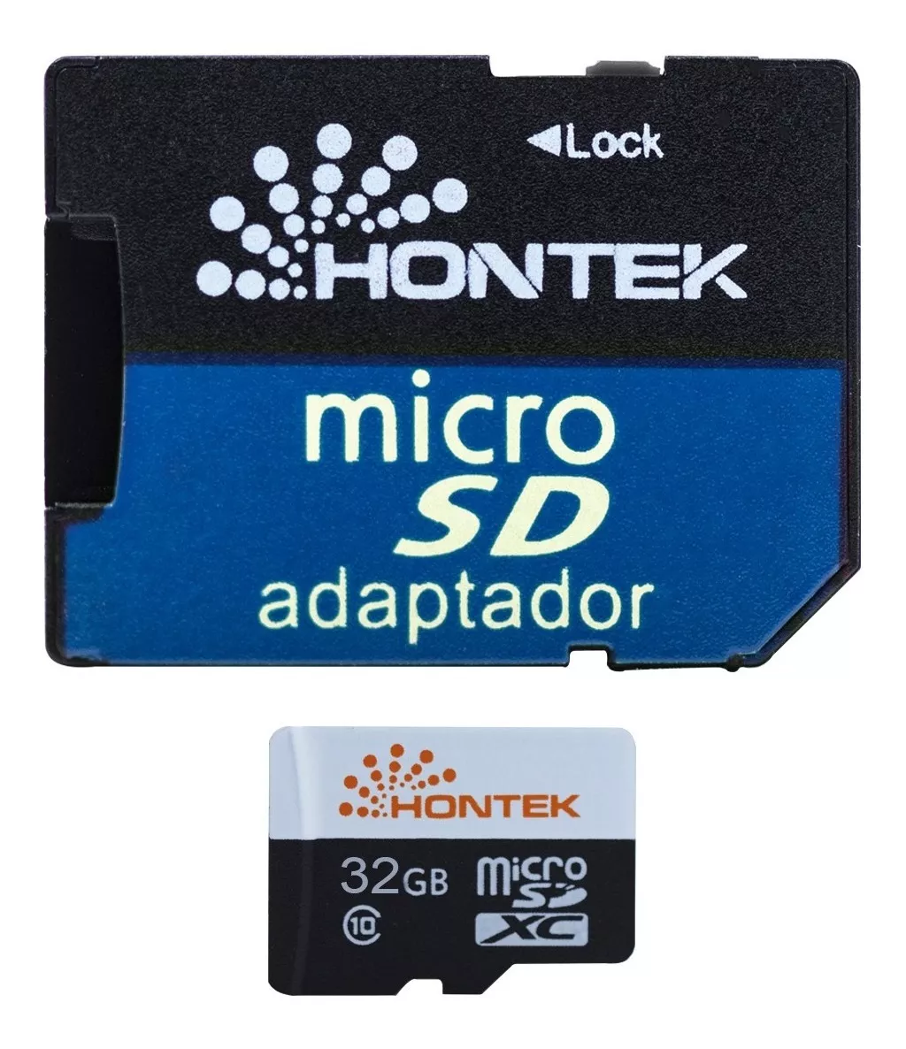 Cartão De Memória 32gb Hontek Original Micro Sd + Adaptador