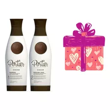 Portier Máscara Redutora Cacao Kit 2x1l C