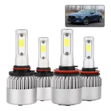 Kit De Faros Led 8000lm 70w Luz Alta/baja Para Para Mazda