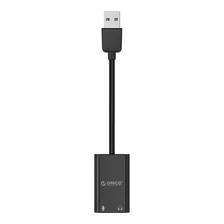 Orico - Adaptador Usb X Audio Fone Microfone Skt2 C/ Nfe