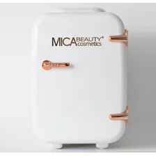 Mini Refri Termoelectrico Frio Caliente Cocina Cosmeticos Color Blanco
