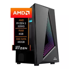 Pc Gamer Amd Ryzen 3 Chipset A520 16gb (2x8) Ddr4 Ssd Sata