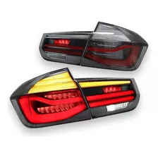 Par Lanternas Bmw Fumê 316i 320i 328i F30 M3 Style Full Led 