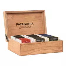 Caja Madera Con 60 Tés Surtidos Patagonia