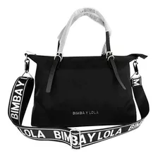 Bolso De Hombro De Gran Capacidad De Nailon Negro Para Mujer