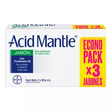 Acid Mantle Jabón Corporal 3 X 90 Gr - G - g a $212