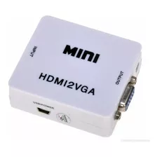 Conversor Convertidor Adaptador Hdmi A Vga Audio Cable Usb
