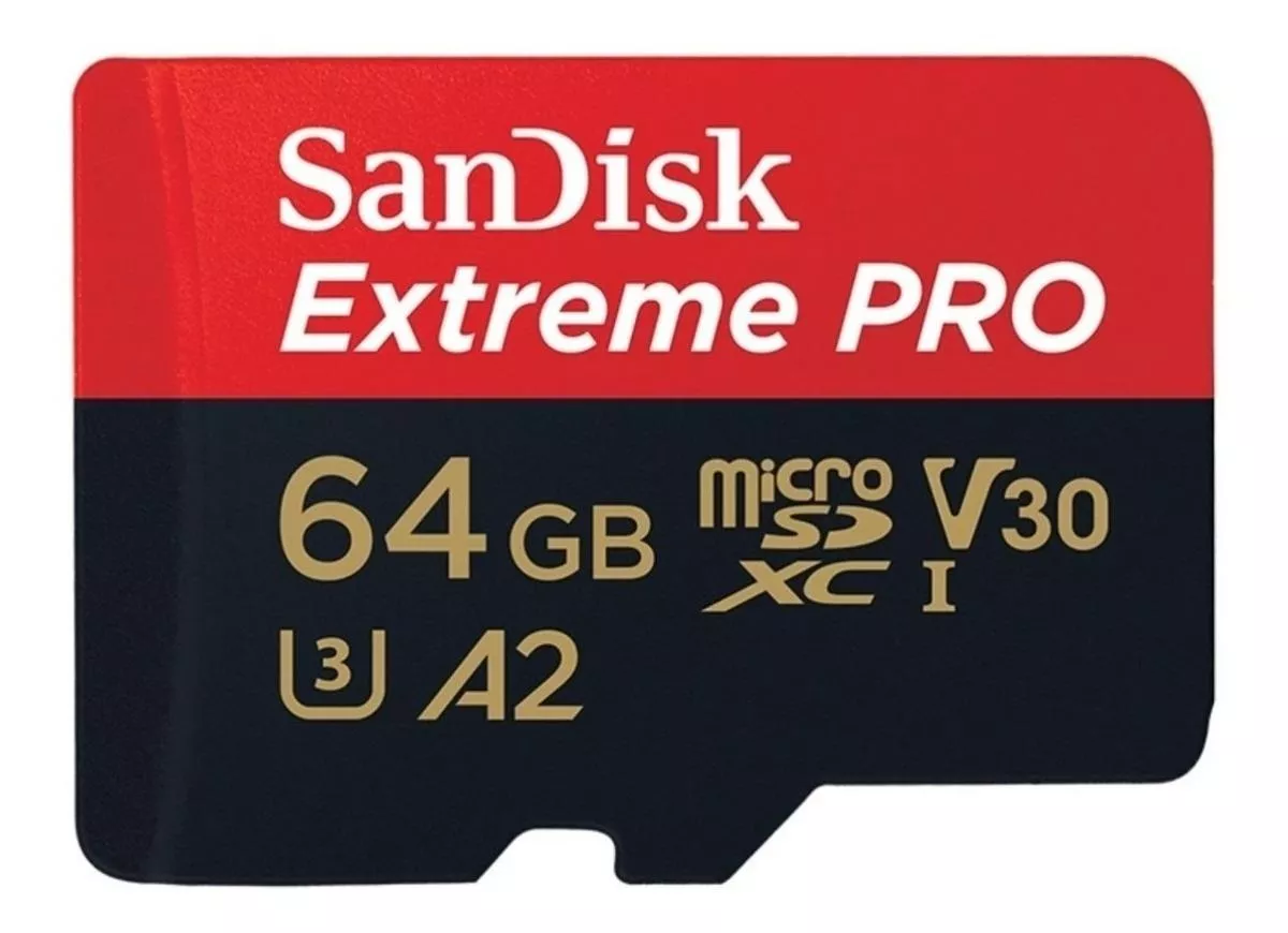 Cartão De Memória Sandisk Sdsqxcy-064g-gn6ma  Extreme Pro 64gb