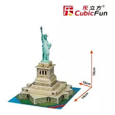 Estatua Libertad Puzzle 3d Pequeño 31 Piezas Rompecabezas