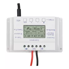 Controlador De Carga Solar Mppt 20a - 12/24v Solar Off Grid 