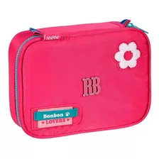 Estojo Box Rebecca Bonbon Lovers Rosa 36 Lápis Rb24108 Cor Preto