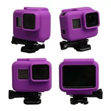 Case Capa Protetora De Silicone P Câmeras Gopro Hero 5 6 7 +