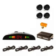 Kit Sensor Retroceso Auto Camioneta Sonido + Display Visual 