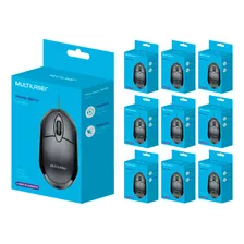 Combo Mouse Óptico Usb Multilaser Atacado 10 Unidades