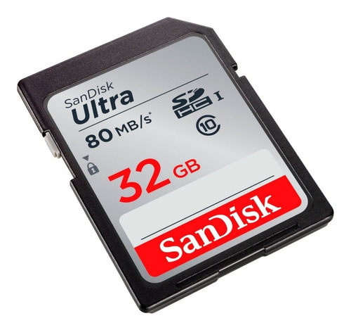 Tarjeta De Memoria Sandisk Sdsdunc-032g-gn6in  Ultra 32gb