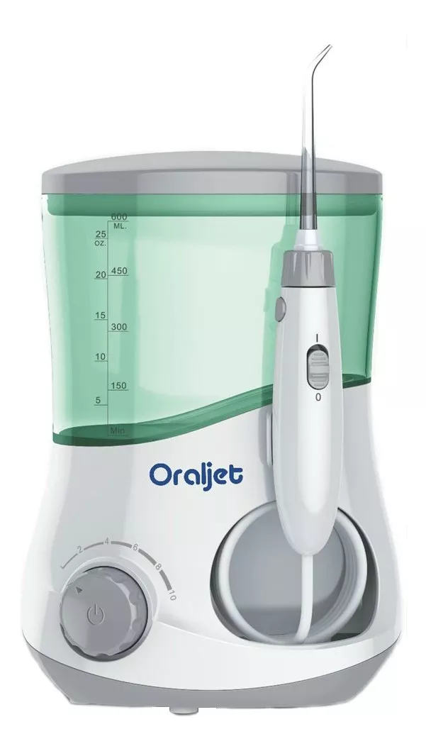 Irrigador Oral Oraljet Oj-1200be Branco E Verde 100v/240v