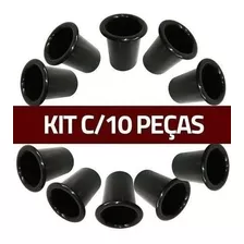 Kit 10 Aero Duto Para Caixa De Som 4''plastico Med 4''x11cm 