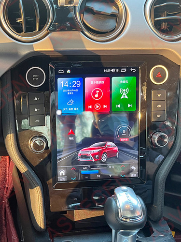 Auto Estereo Para Ford Mustang 2014-2019 Tesla Style 9.7' Cp Foto 2