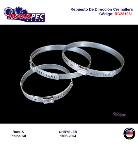 Repuesto De Direccin Cremallera Chrysler Concord 1998-2004 Foto 6