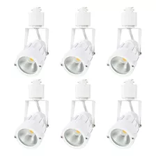 Foco Led 12w Dimmable, Compatible Con Riel H, Cri 90+,