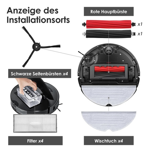 Accesorio Para Roborock S8 Pro Ultra, Piezas De Repuesto Par Foto 4