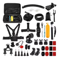 Set De 50 Accesorios Para Camara Gopro