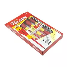 Juego Destornilladores Dielectricos Tolsen Vdline 8 Pcs