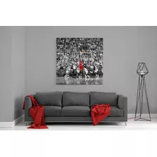 Cuadro Decorativo Jordan The Last Shot En Canvas 100x100 Cm