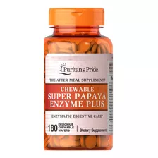 Enzimas Digestivas De Papaya Americanas 180 Tabletas