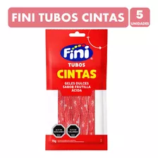 Cintas Frutilla Ácida De Fini - Gomitas (pack De 5 Unidades)