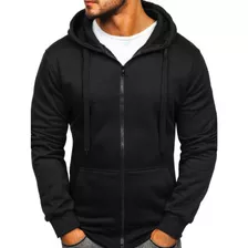 Sudadera Hombre Con Capucha De Calidad Con Cierre Hoodie