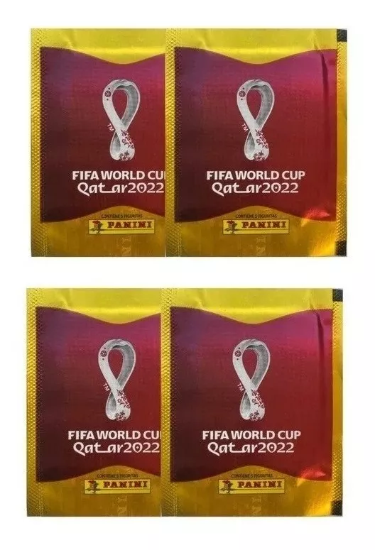 Figuritas Del Mundial Qatar 2022 Pack X4 Sobres (20 Figuras)