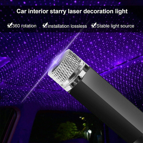 Mini Proyector Led Star Light Usb, Luces Ambientales Para Co Foto 4