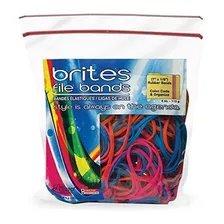 Alliance Rubber 07800 Bandas De Brites Sin Latex, Bandas Ela