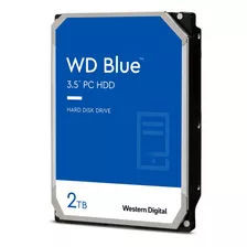 Disco Duro Interno Western Digital Wd20ezbx 2tb 7200rpm /v Color Azul