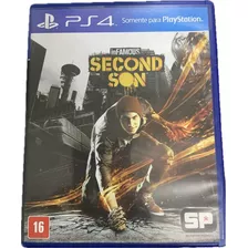 Jogo Infamous Second Son Sony Ps4 Dvd Físico Mídia Original