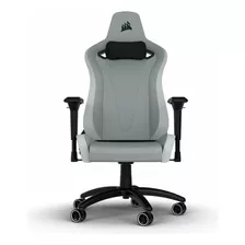 Silla Gamer Corsair Tc200 Cuero Gris Y Blanco