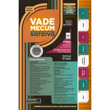 Vade Mecum Saraiva - Tradicional - 37ª Edição - 2024/ 1º Semestre 