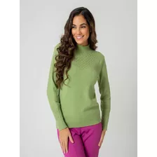 Blusa Tricot Elegante Confortável Inverno