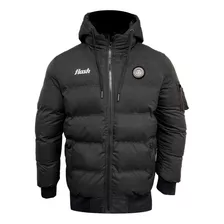 Campera De Abrigo Flash Modelo Bomber C/ Negro - Adulto