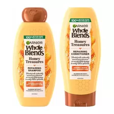 Shampoo Y Acondicionador Miel Blends Honey Cabello Dañado 