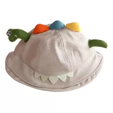 Gorro Bebe Verano Diseño Dinosaurio