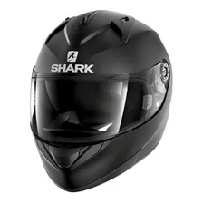 Casco Para Moto Integral Shark Ridill Black Mat Blank Mat Talla S 