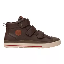 Bota Georgie Para Niño Deportiva Triple Velcro Casual Cómoda