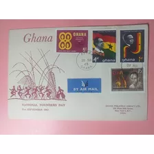 Ghana Sobre Primer Dia National Founders Day 1963