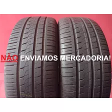 Par Pneu 205 55 Aro 16 Pirelli P400 Evo Usado Meia Vida