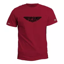 Camiseta Estampada Top Gun Maverick Logo Irk