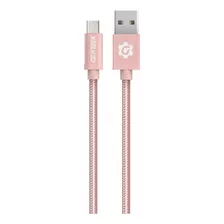 Cable Micro Usb Rosado Premium Braided