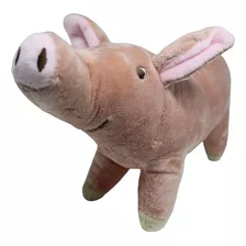 Porco Pig Oink Oink Animal Fazenda Pelúcia Boneco 