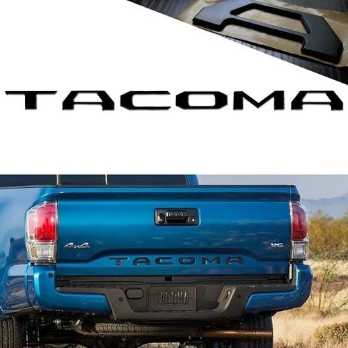 Letras Emblema Tacoma 3d Batea Tapa Caja 2016 2019 2020 2021 Foto 2